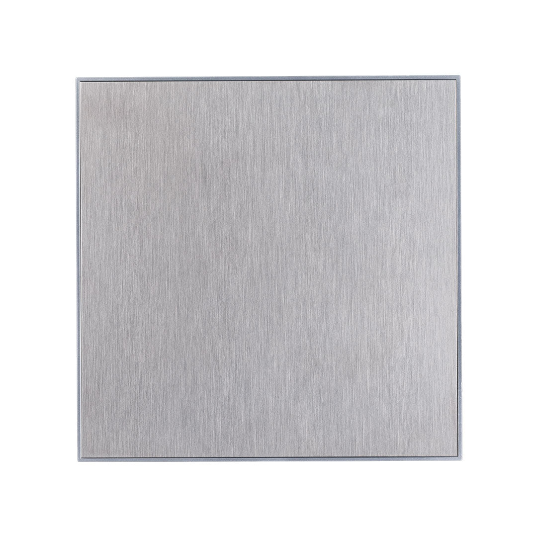 Bathroom fan metal panel steel front