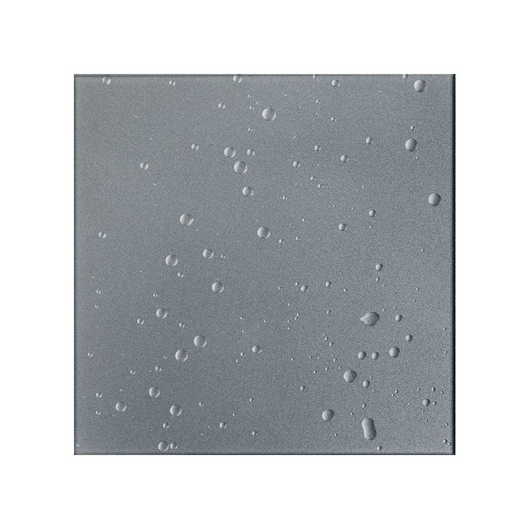 Bathroom fan water drops dark grey front
