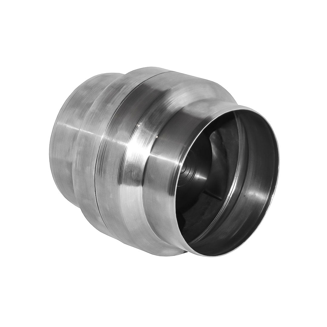 Heat resistant inline duct fan VOK T 100mm 120mm back