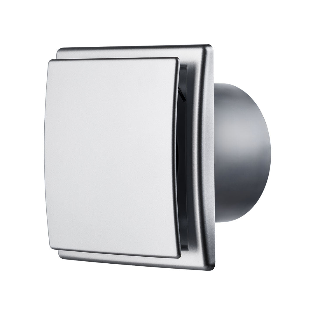Household domestic exhaust fan black classic profile