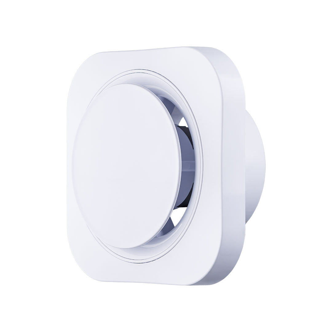 Household domestic white exhaust fan designer ring multicolor white profile