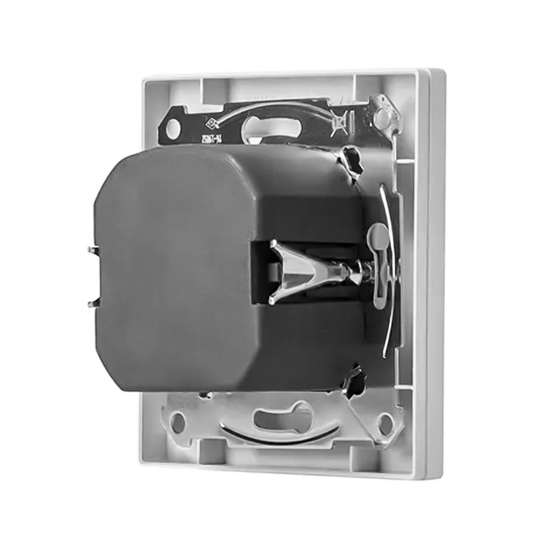 Gray wall dimmer on a white background