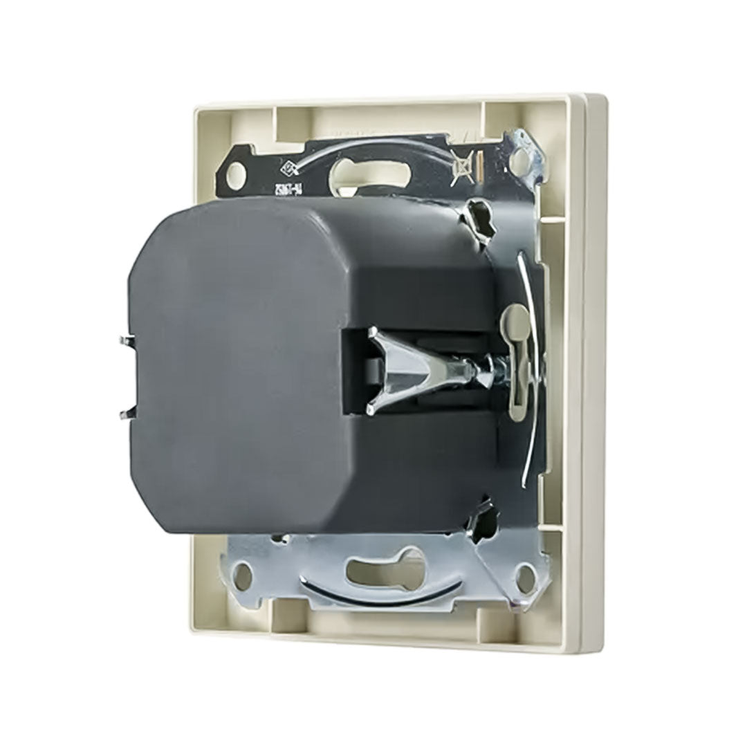 MMotors creme rotary dimmer back