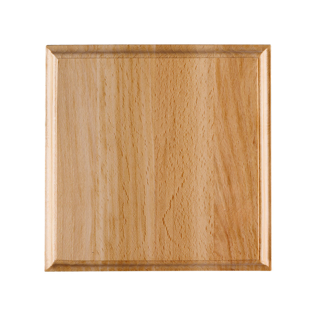 Sauna steam fan wood square front