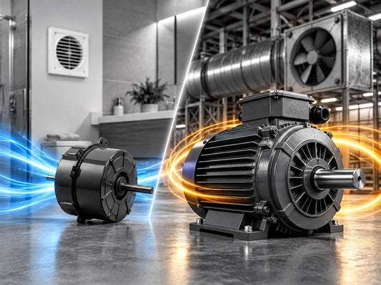 Single-Phase vs Three-Phase Electric Motors Explained: Differences, Advantages and Applications