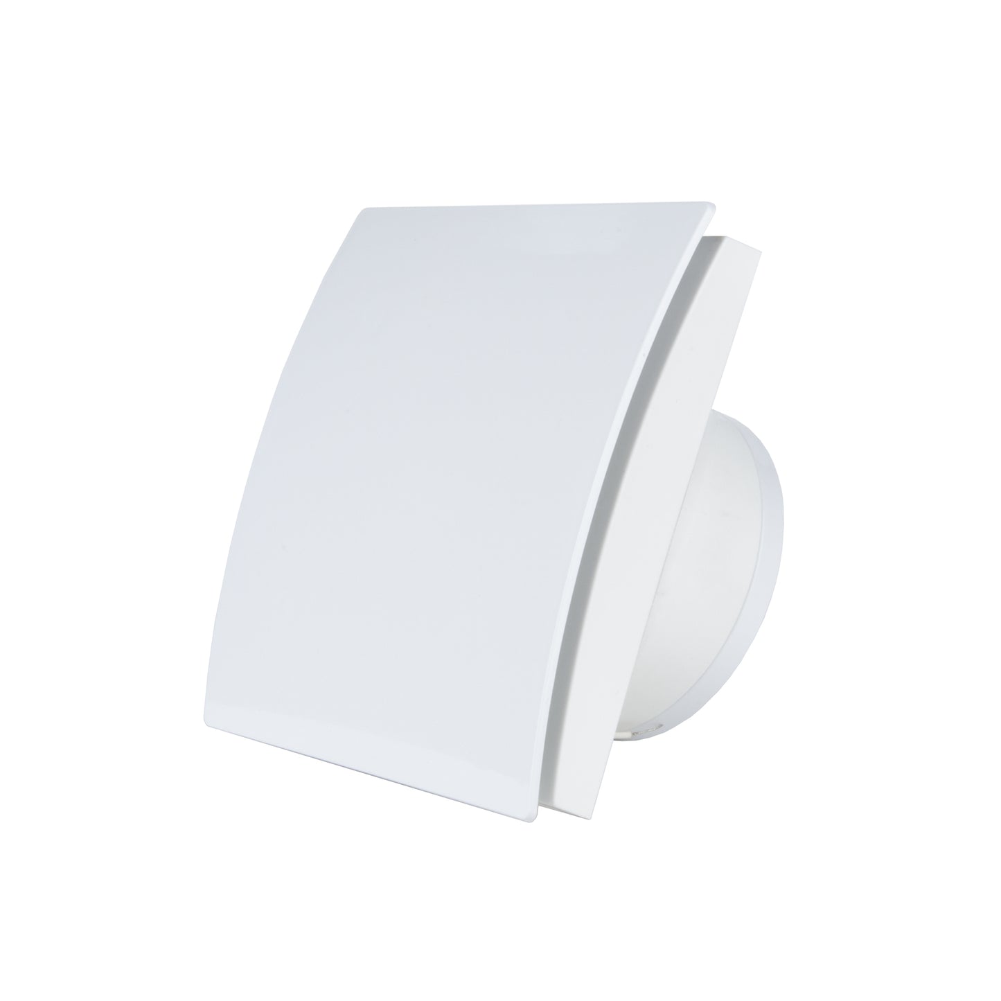 Designer extractor fan MMP Ø100, 169 m³/h, ellipse plastic, white