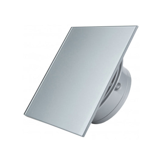 Bathroom fan ultra thin sport spigot light gray glass square profile