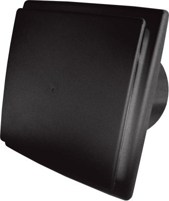 Extractor fan OK square black 100m³/h