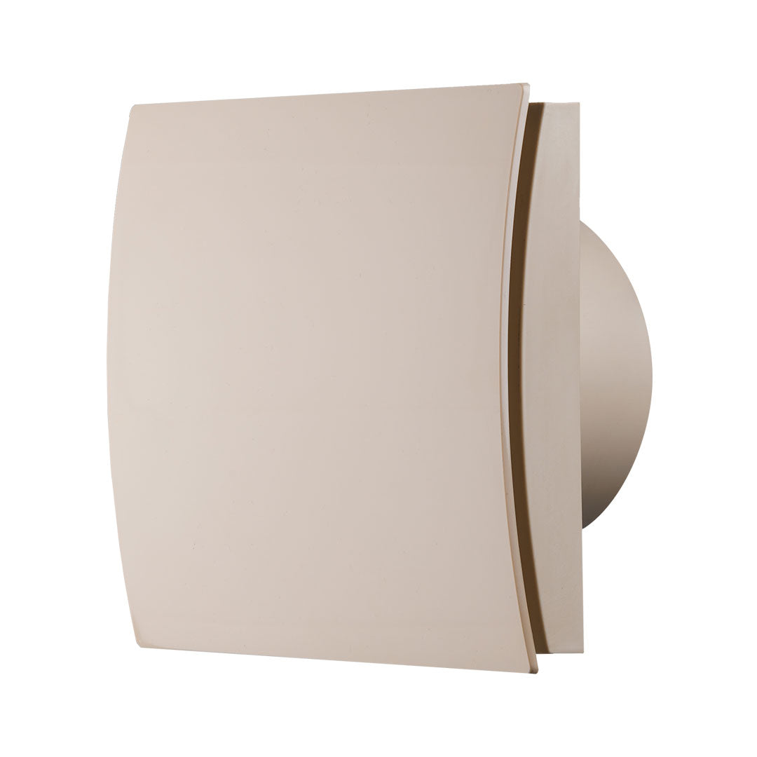Ecru bathroom fan plastic ellipse profile