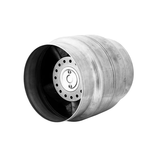 Heat resistant inline duct fan VOK T 120mm 135mm front