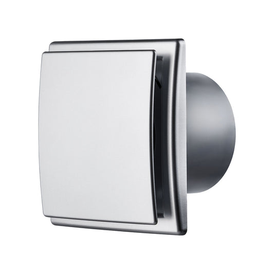 Household domestic exhaust fan black classic profile