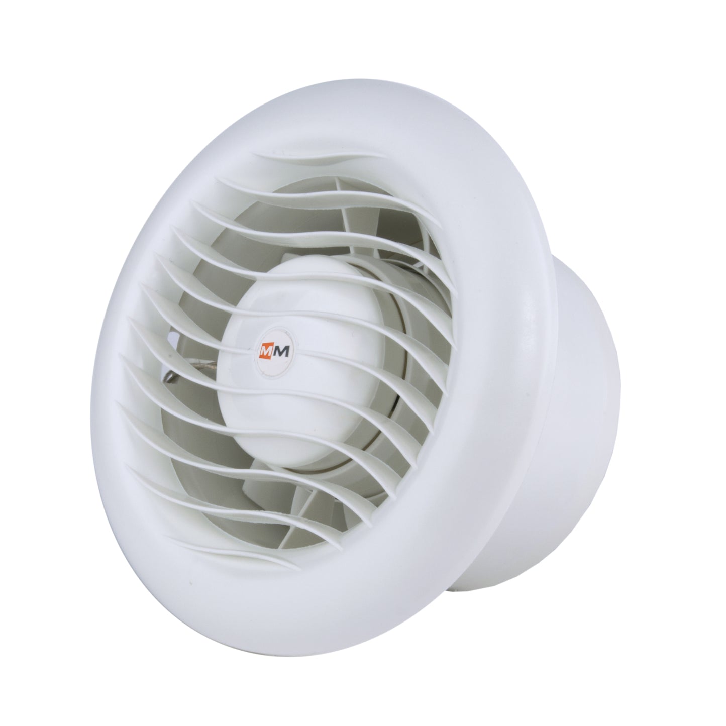 Heat-resistant sauna extractor fan MM-S ⌀100mm, 105 m³ / h, plastic