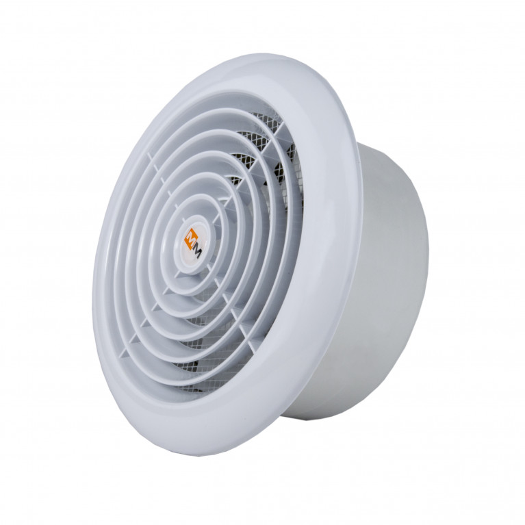 Ultra-thin fan MM 120, 150 m³ / h, white