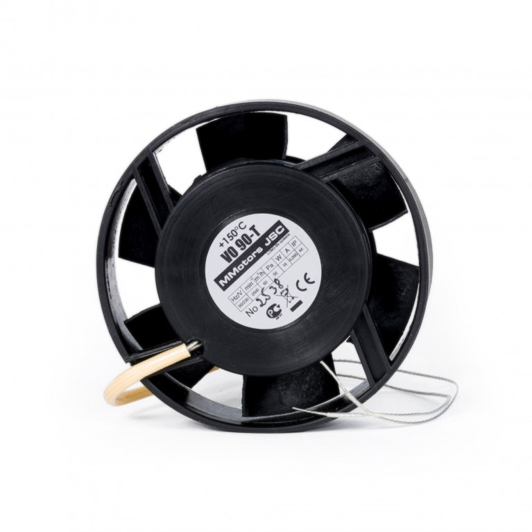 Heat-resistant duct exhaust fan VO T ⌀90mm, 60 m³ / h