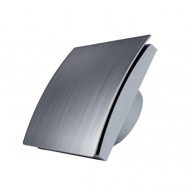 Designer ultra-thin fan MMP 100, 90 m³ / h, plastic, silver
